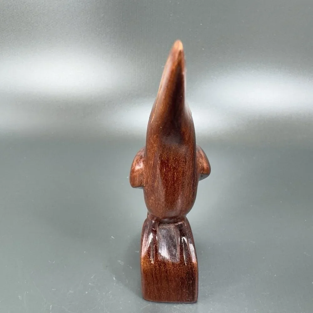 Hand Carved Ironwood vintage hand
